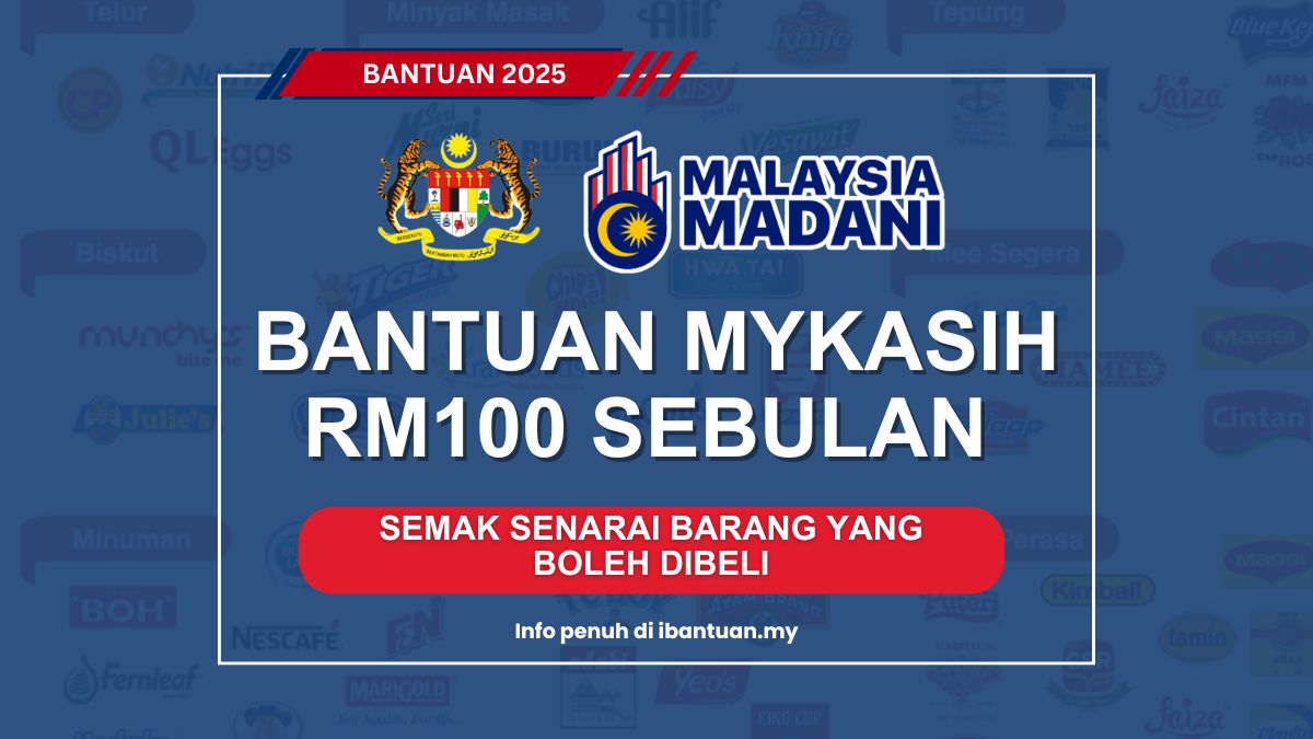 BANTUAN MYKASIH RM100