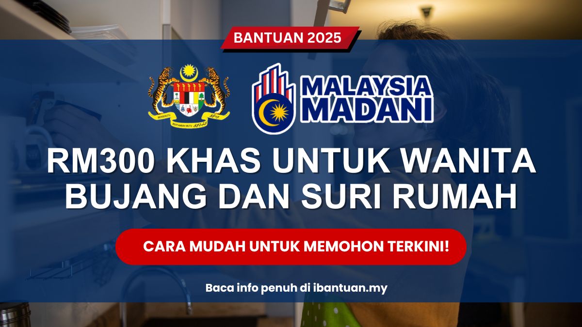 RM300 KHAS UNTUK WANITA BUJANG DAN SURI RUMAH