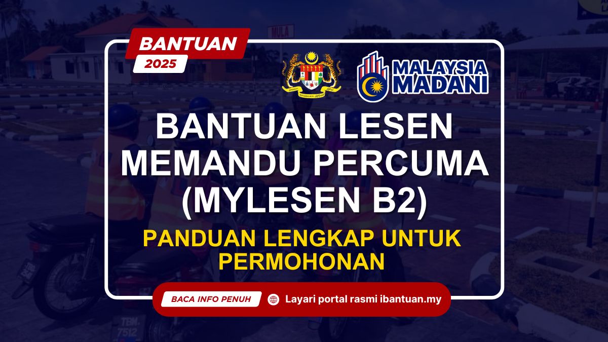 BANTUAN LESEN MEMANDU PERCUMA
