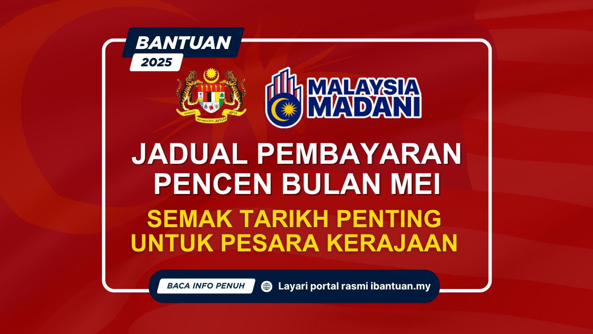 PEMBAYARAN PENCEN MEI 2025