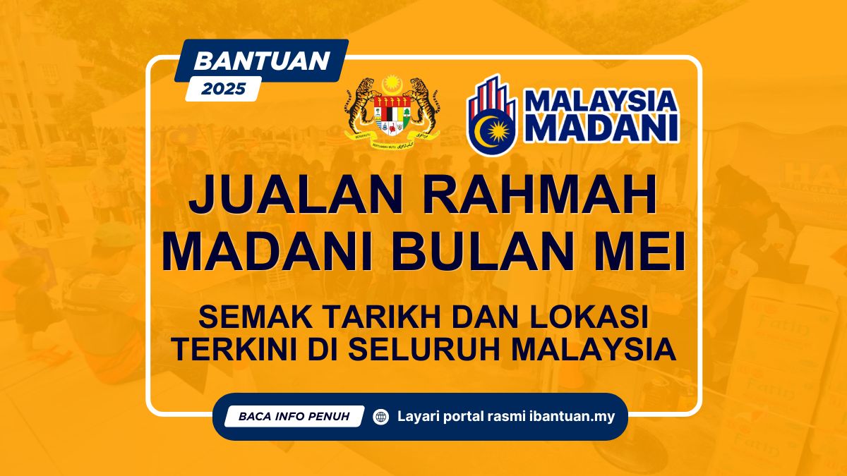 JUALAN RAHMAH MADANI MEI 2025