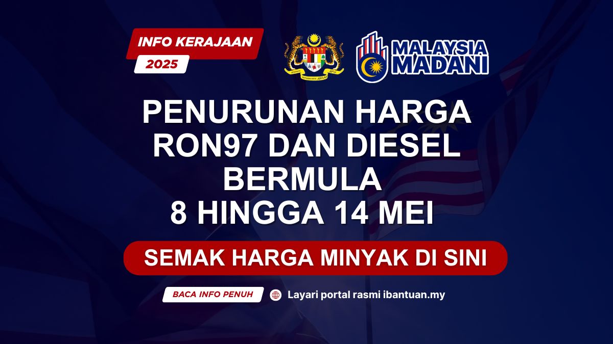 PENURUNAN HARGA MINYAK RON97 DAN DIESEL