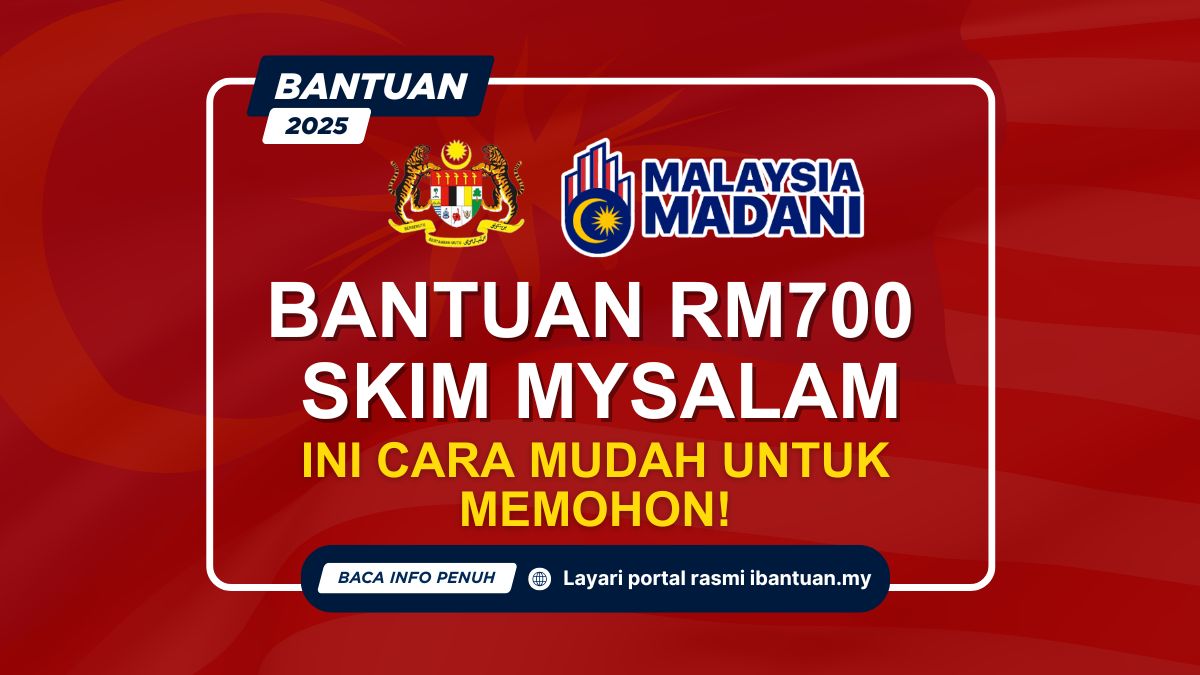 BANTUAN RM700 MELALUI SKIM MYSALAM