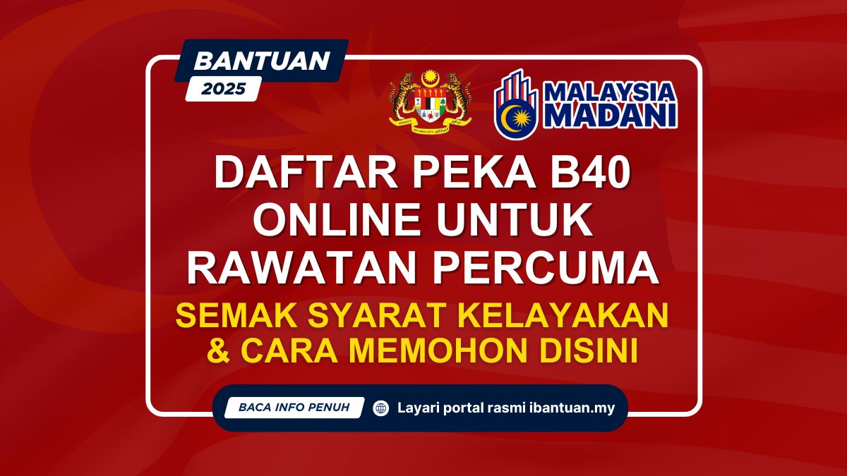 DAFTAR PEKA B40 ONLINE
