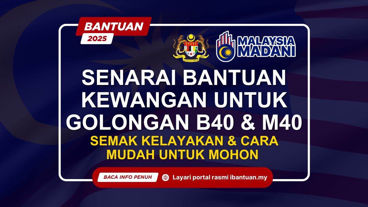 SENARAI BANTUAN KEWANGAN 2025
