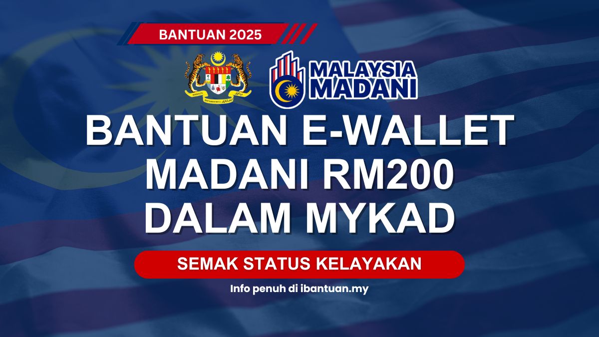 BANTUAN EWALLET MADANI 2025