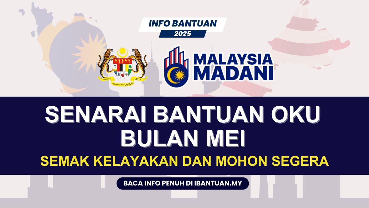 SENARAI BANTUAN OKU BULAN INI