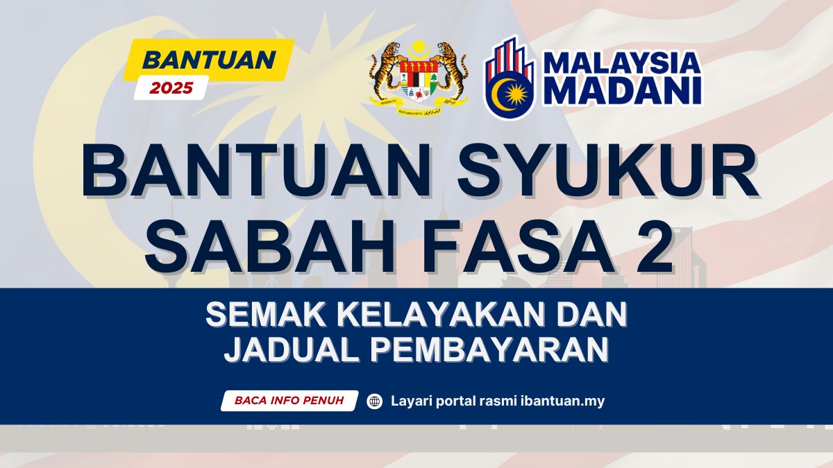 BANTUAN SYUKUR SABAH FASA 2