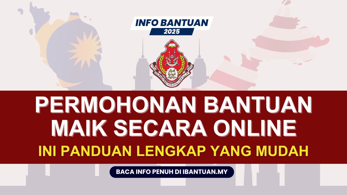 MOHON BANTUAN MAIK 2025 SECARA ONLINE