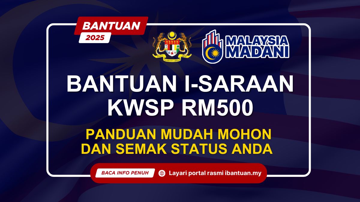 BANTUAN I-SARAAN KWSP RM500