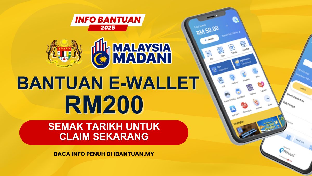 BANTUAN EWALLET RM200