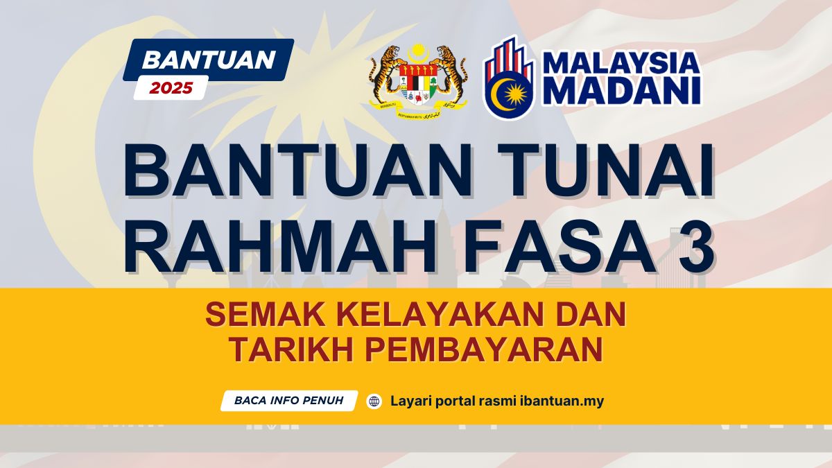 BANTUAN TUNAI RAHMAH FASA 3