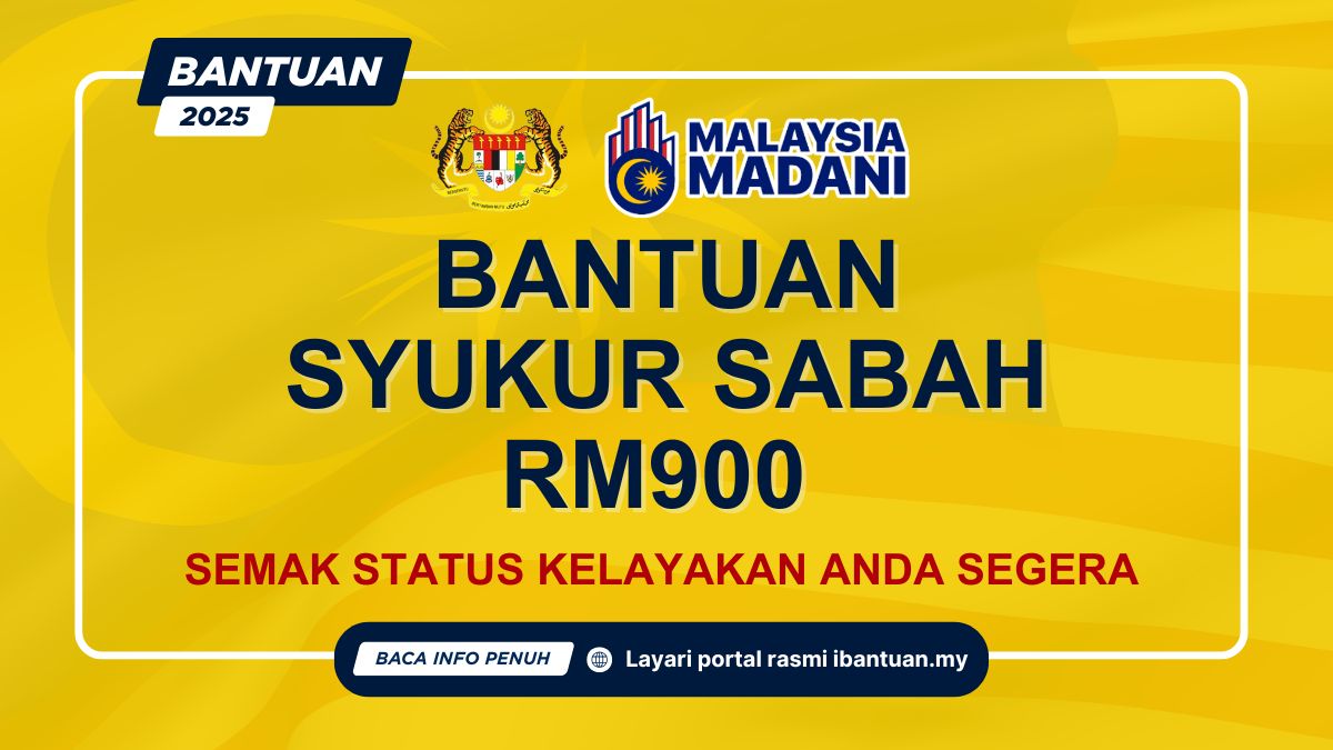BANTUAN SYUKUR SABAH 2025