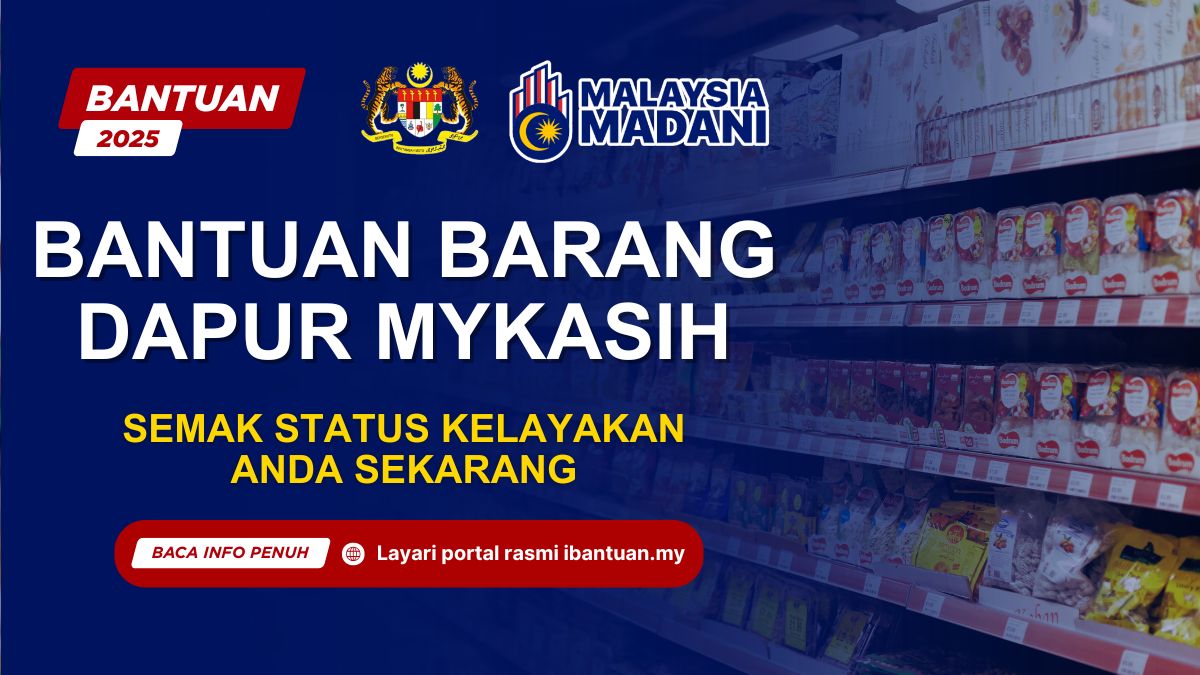 BANTUAN BARANG DAPUR MYKASIH