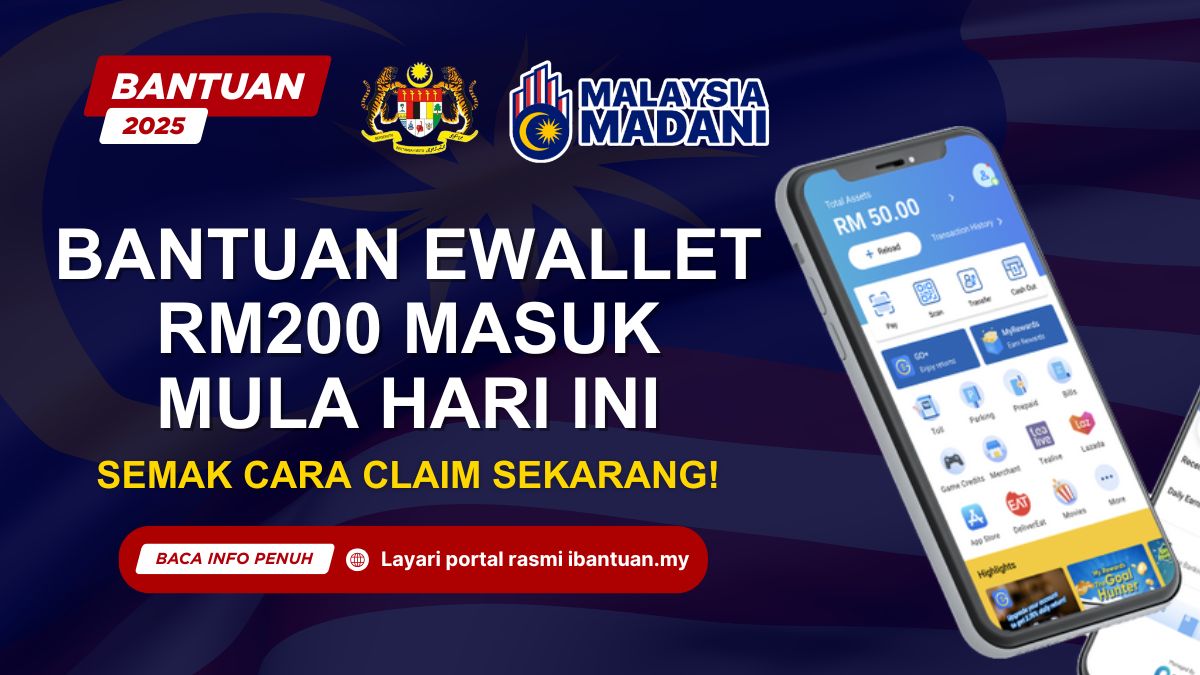 BANTUAN EWALLET RM200