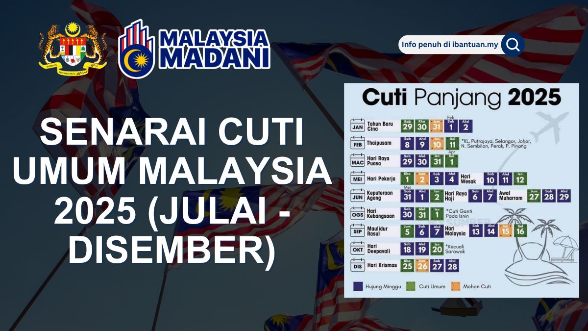 SENARAI CUTI UMUM MALAYSIA 2025