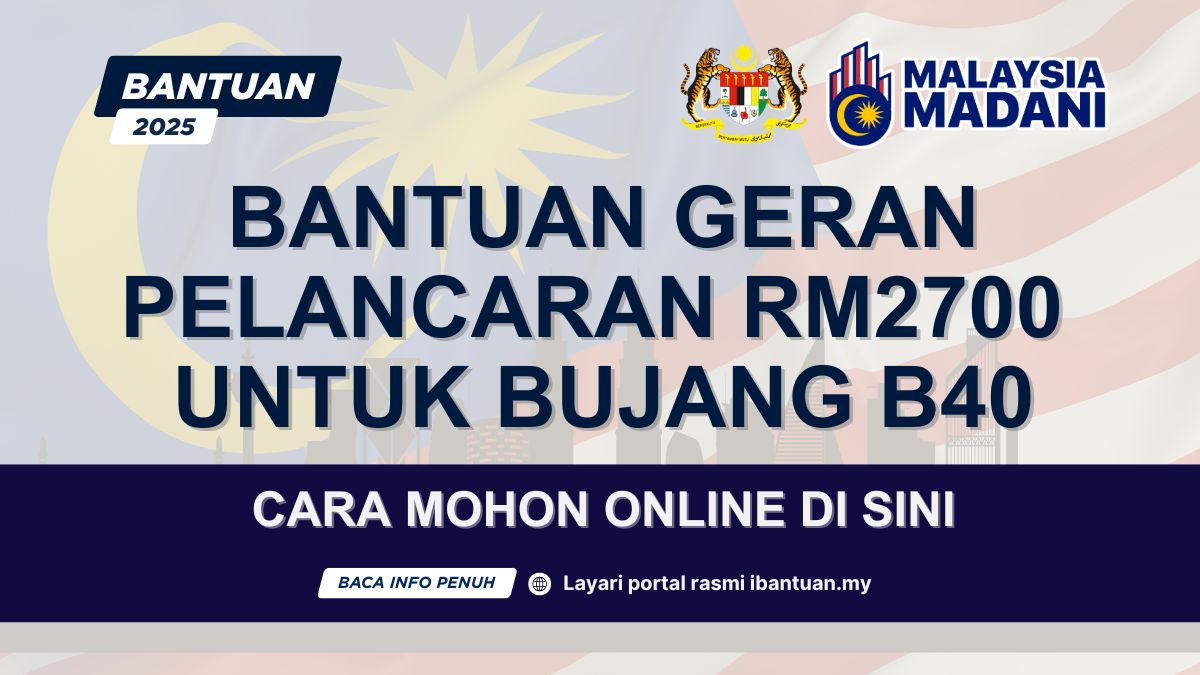 RM2700 UNTUK BUJANG B40