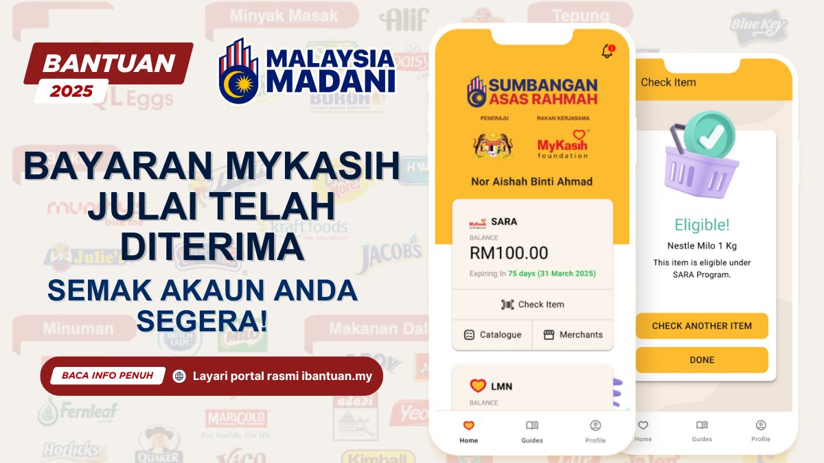 BAYARAN MYKASIH JULAI