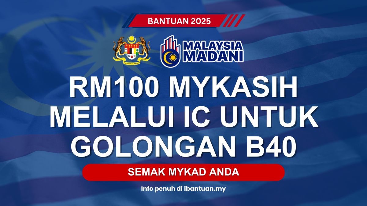 RM100 MYKASIH MELALUI IC