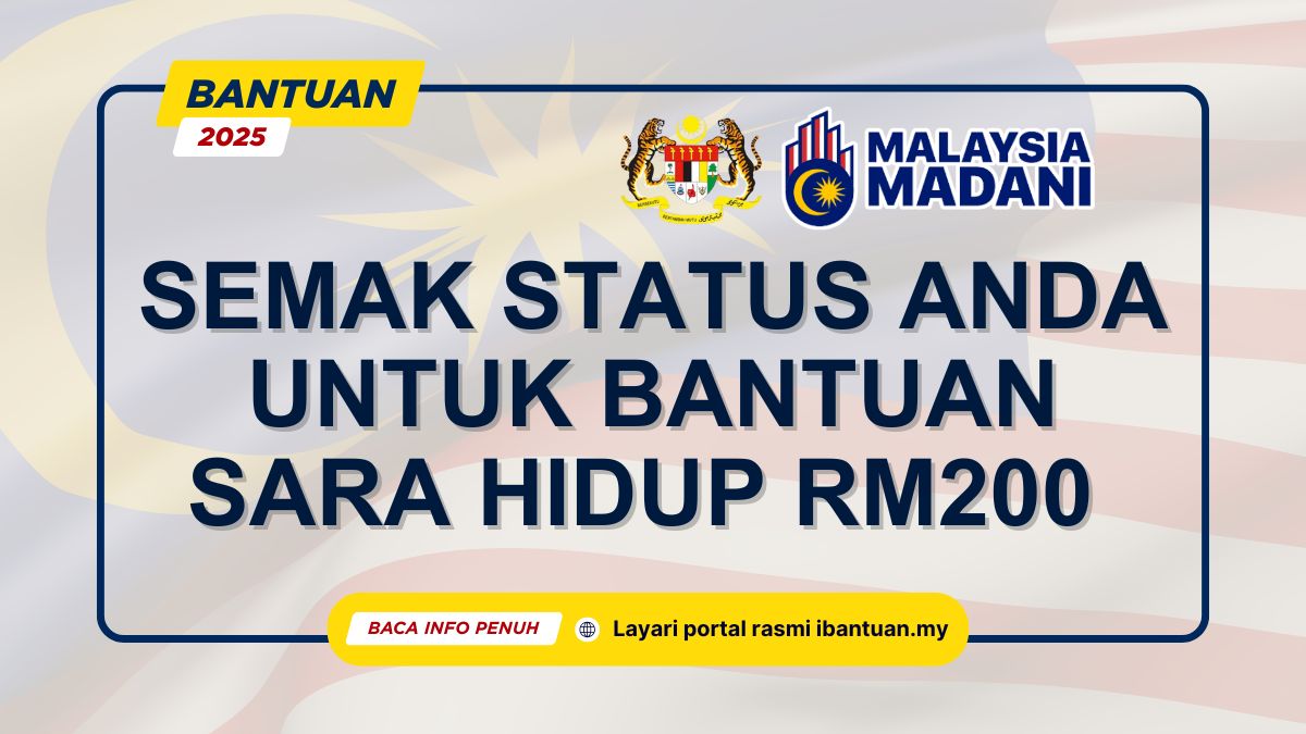 RM200 UNTUK GOLONGAN B40