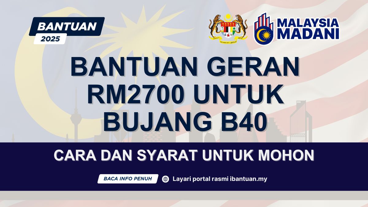 RM2700 UNTUK BUJANG B40