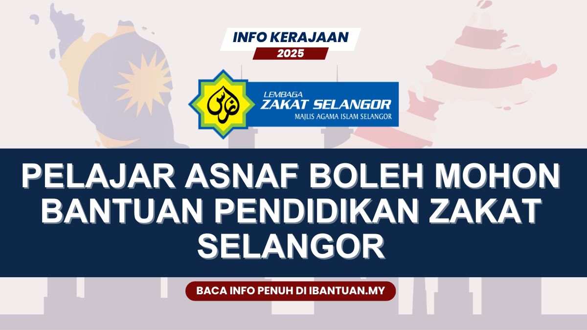MOHON BANTUAN PENDIDIKAN ZAKAT SELANGOR