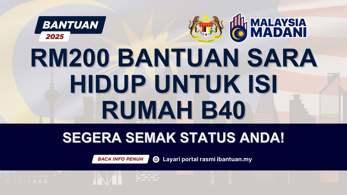 RM200 UNTUK ISI RUMAH B40