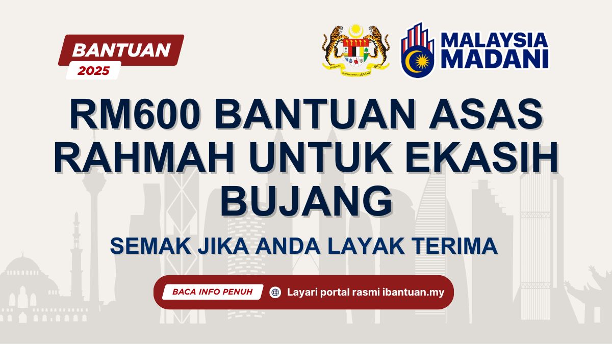 RM600 BANTUAN ASAS RAHMAH