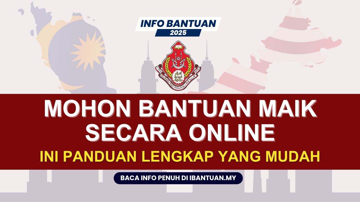 MOHON BANTUAN MAIK SECARA ONLINE