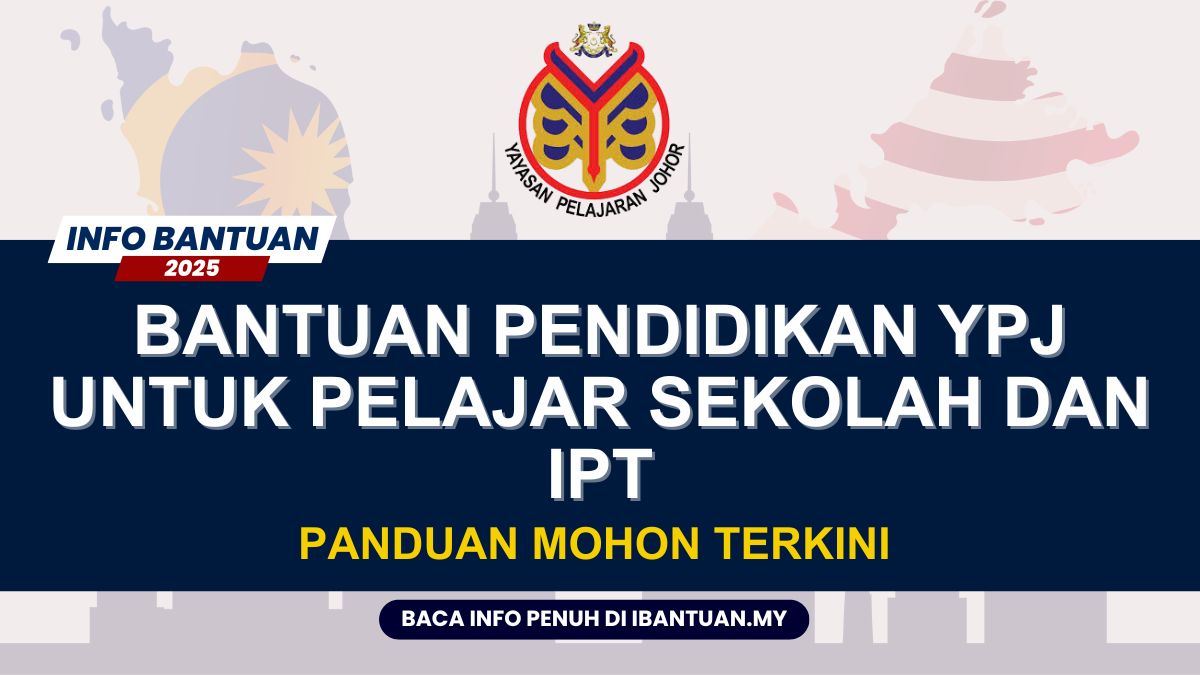 BANTUAN PENDIDIKAN YPJ UNTUK PELAJAR SEKOLAH DAN IPT