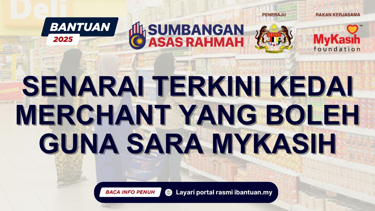 KEDAI MERCHANT YANG BOLEH GUNA SARA MYKASIH