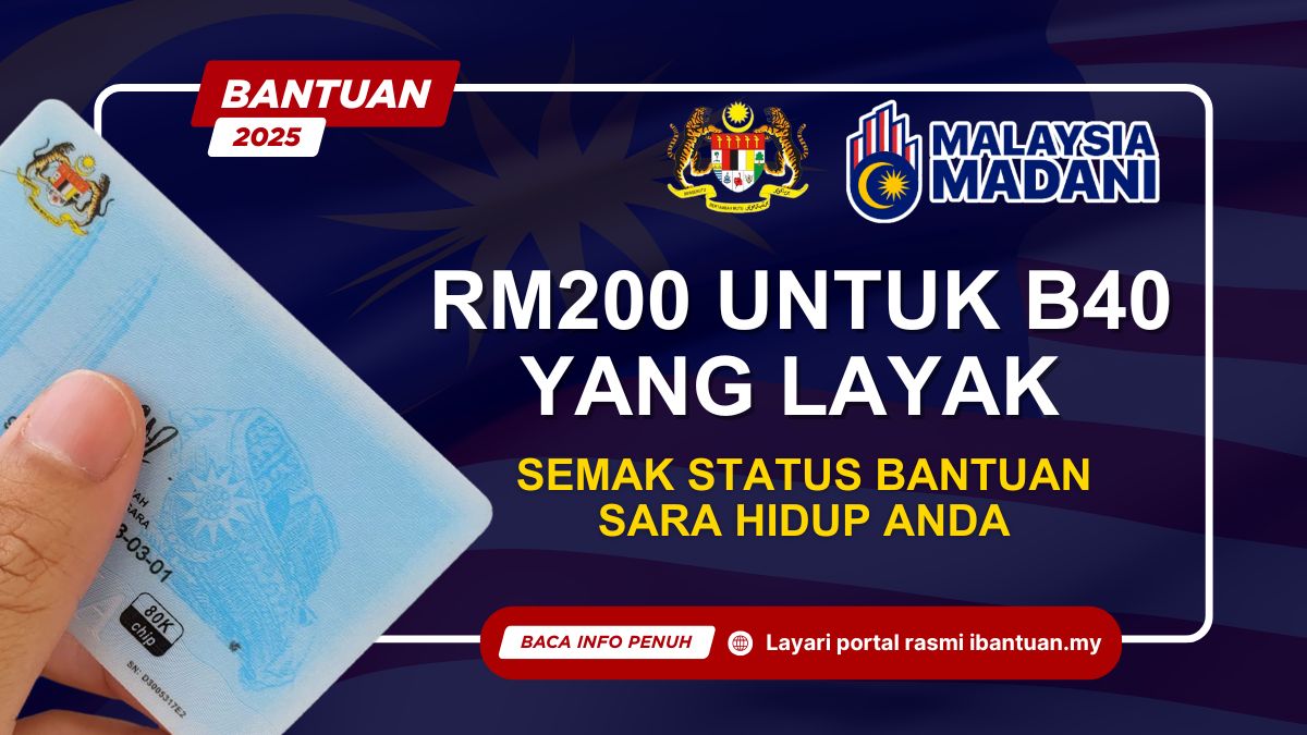RM200 UNTUK B40 YANG LAYAK