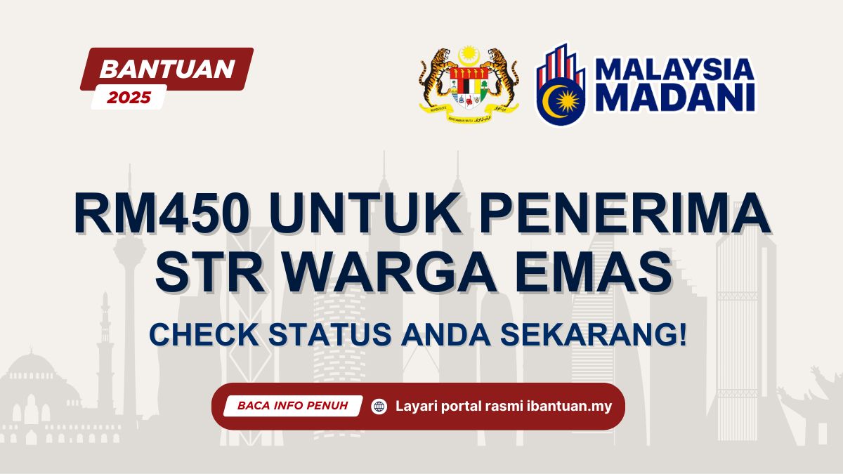 WARGA EMAS LAYAK TERIMA RM450