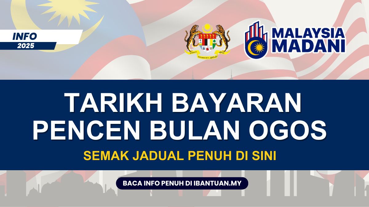 BAYARAN PENCEN BULAN OGOS