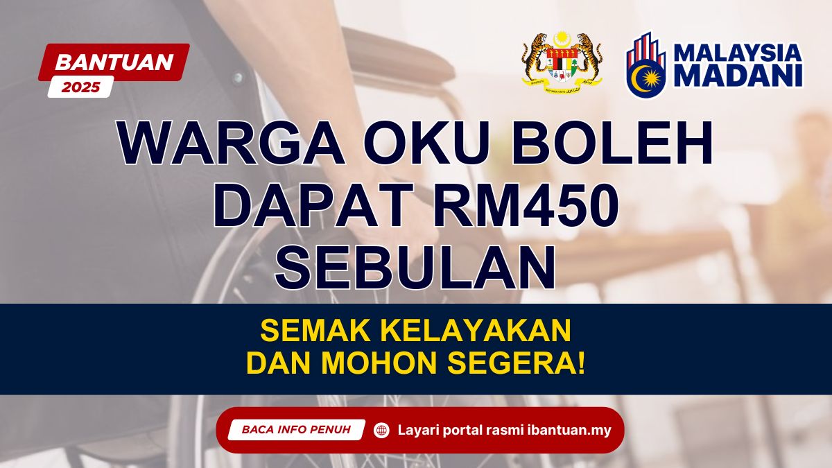 BANTUAN RM450 SEBULAN