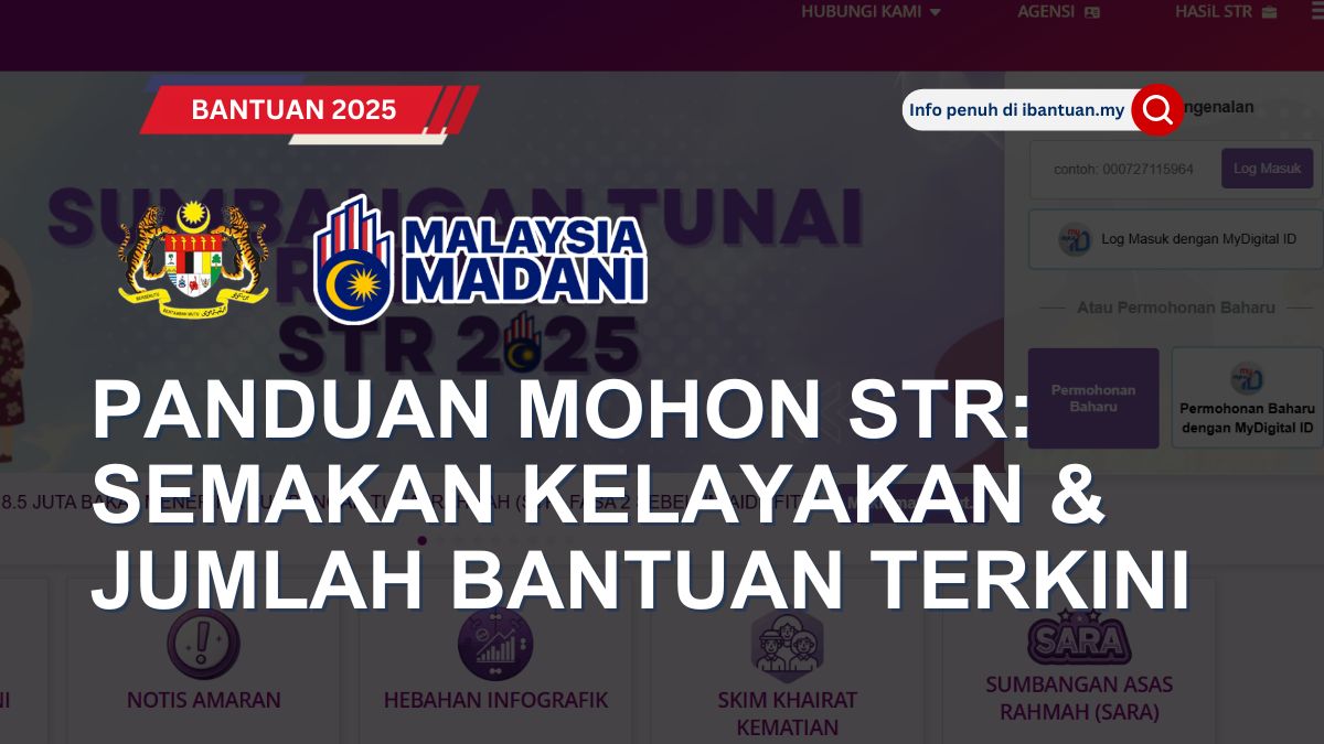 PANDUAN LENGKAP MOHON STR