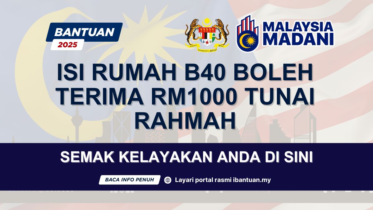 RM1000 TUNAI RAHMAH