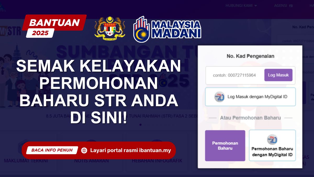 KELAYAKAN PERMOHONAN BAHARU STR