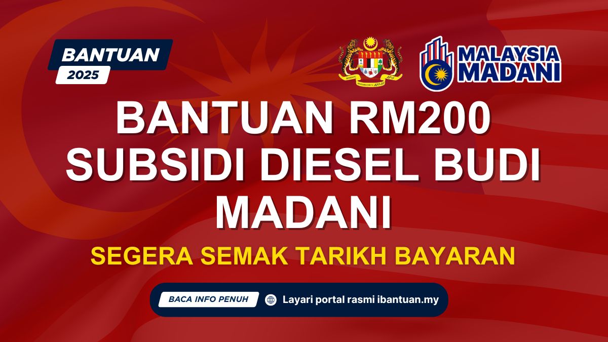 RM200 SUBSIDI DIESEL BUDI MADANI