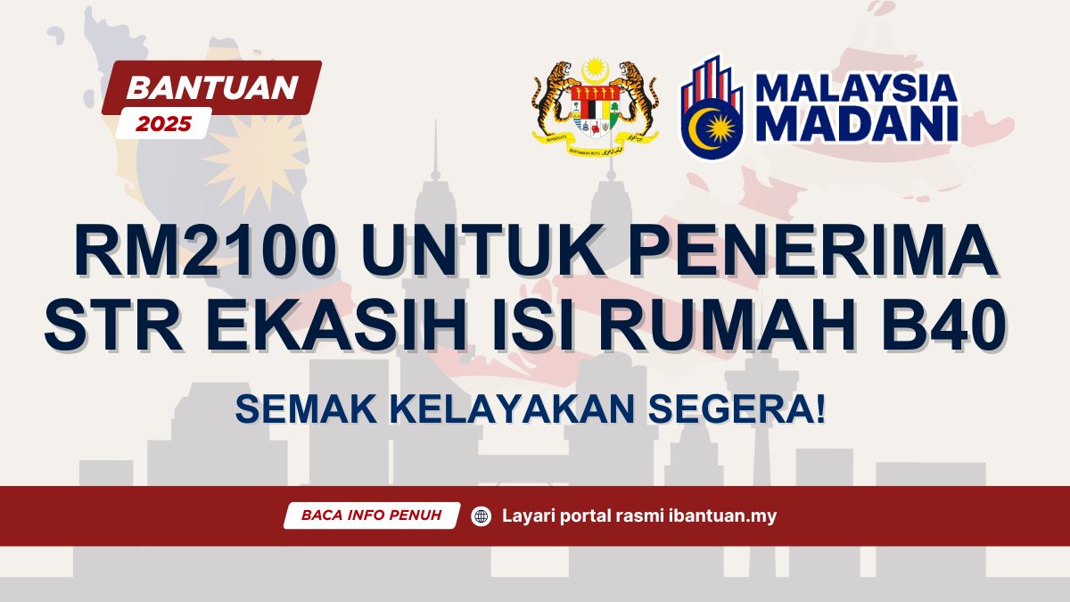 RM2100 UNTUK PENERIMA STR EKASIH
