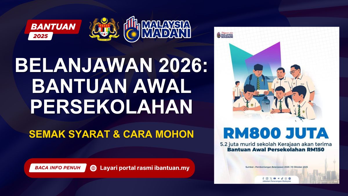 BANTUAN AWAL PERSEKOLAHAN