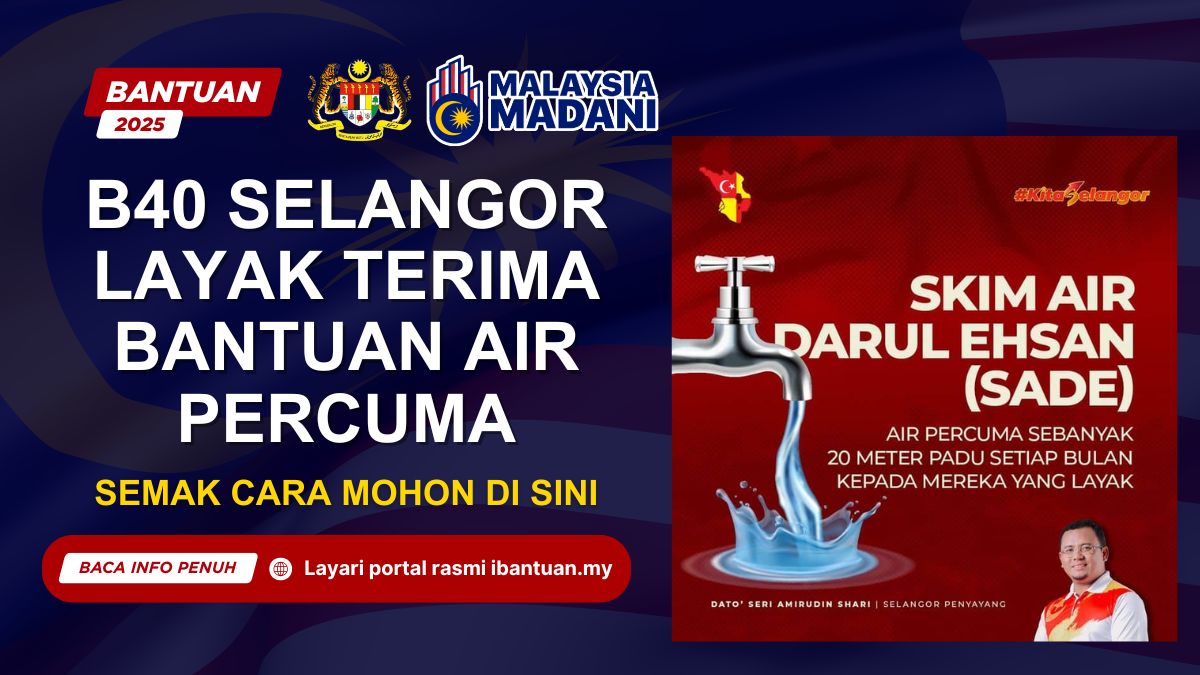 BANTUAN AIR PERCUMA