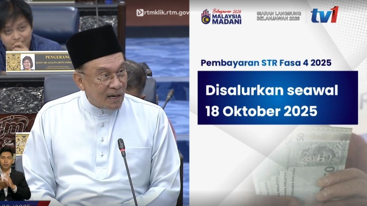 [TERKINI] STR FASA 4 : SEMAKAN BAYARAN MULAI 18 OKTOBER 2025