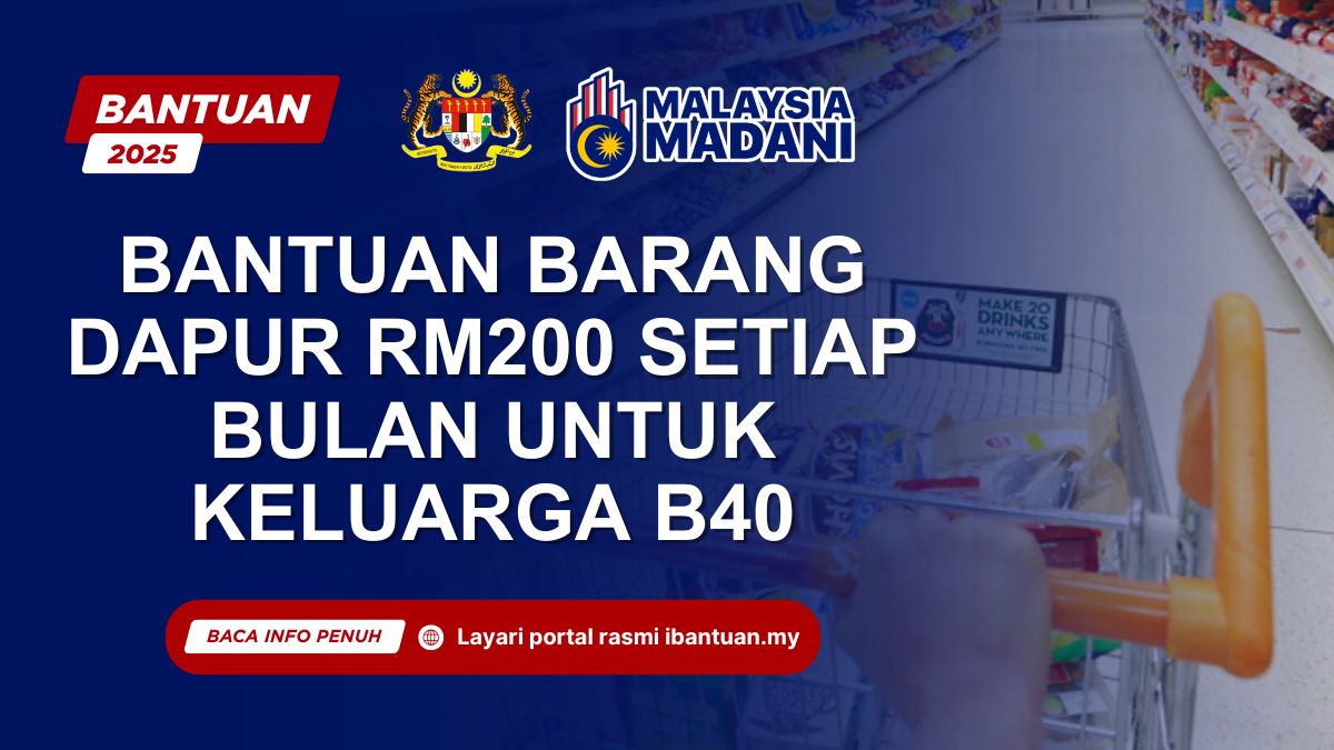 BANTUAN BARANG DAPUR