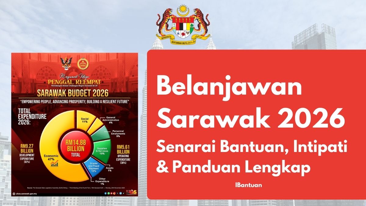 Belanjawan Sarawak 2026 Senarai Bantuan, Intipati & Panduan Lengkap