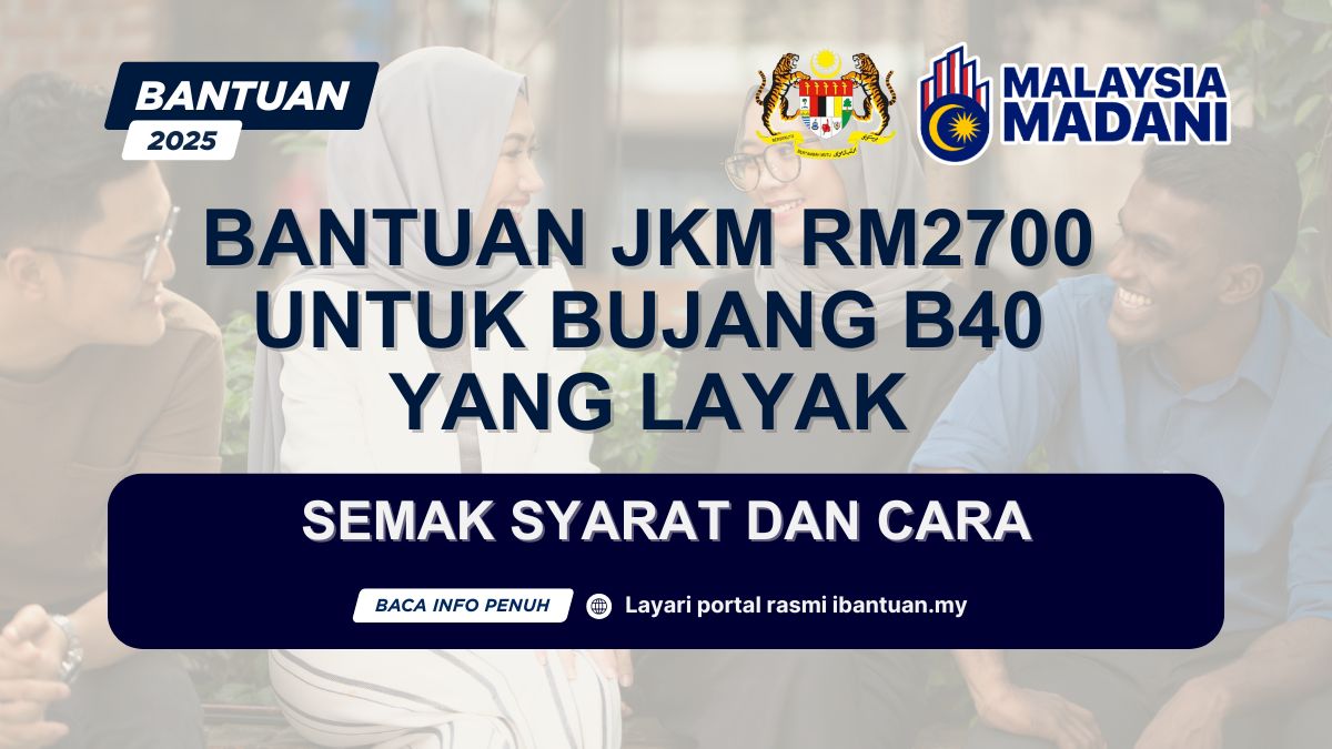 BANTUAN JKM RM2700