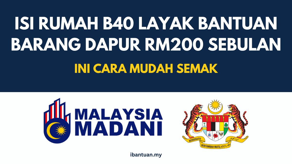 BANTUAN BARANG DAPUR